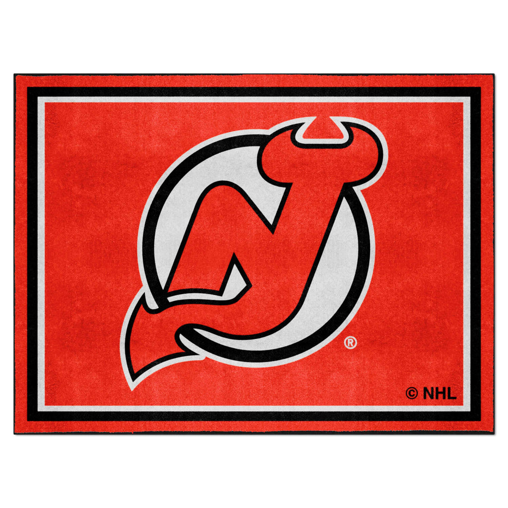 Fanmats - NHL - New Jersey Devils 8x10 Rug 87''x117''