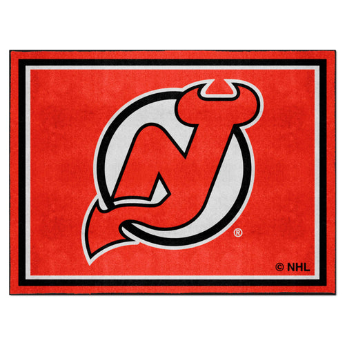 Fanmats - NHL - New Jersey Devils 8x10 Rug 87''x117''