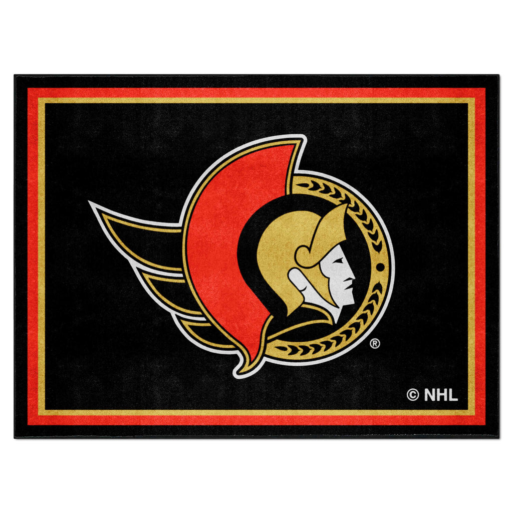 Fanmats - NHL - Ottawa Senators 8x10 Rug 87''x117''