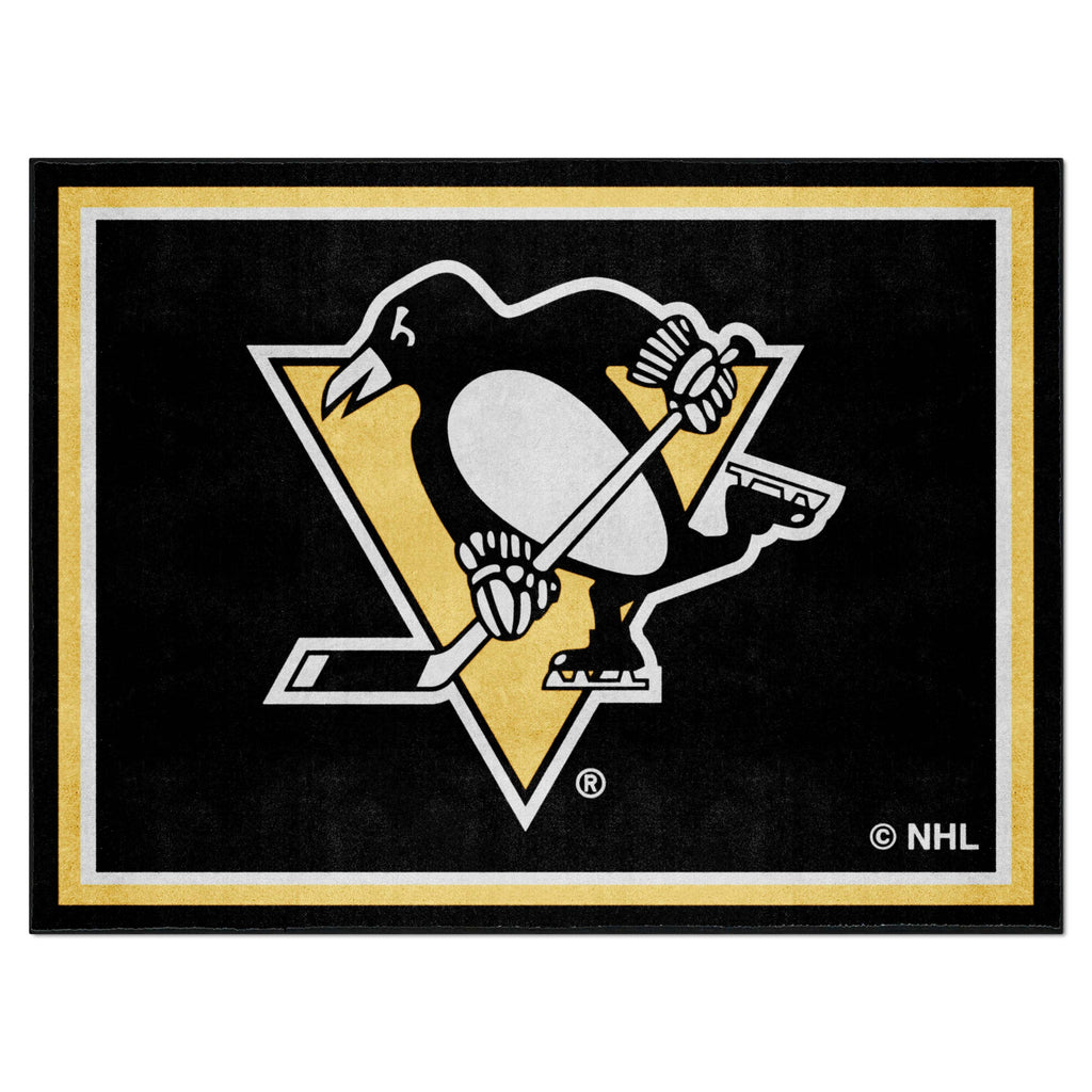 Fanmats - NHL - Pittsburgh Penguins 8x10 Rug 87''x117''