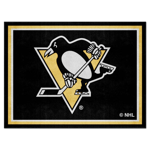 Fanmats - NHL - Pittsburgh Penguins 8x10 Rug 87''x117''