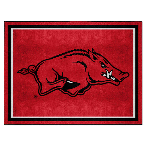 Fanmats - University of Arkansas 8x10 Rug 87''x117''