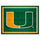 Fanmats - University of Miami 8x10 Rug 87''x117''