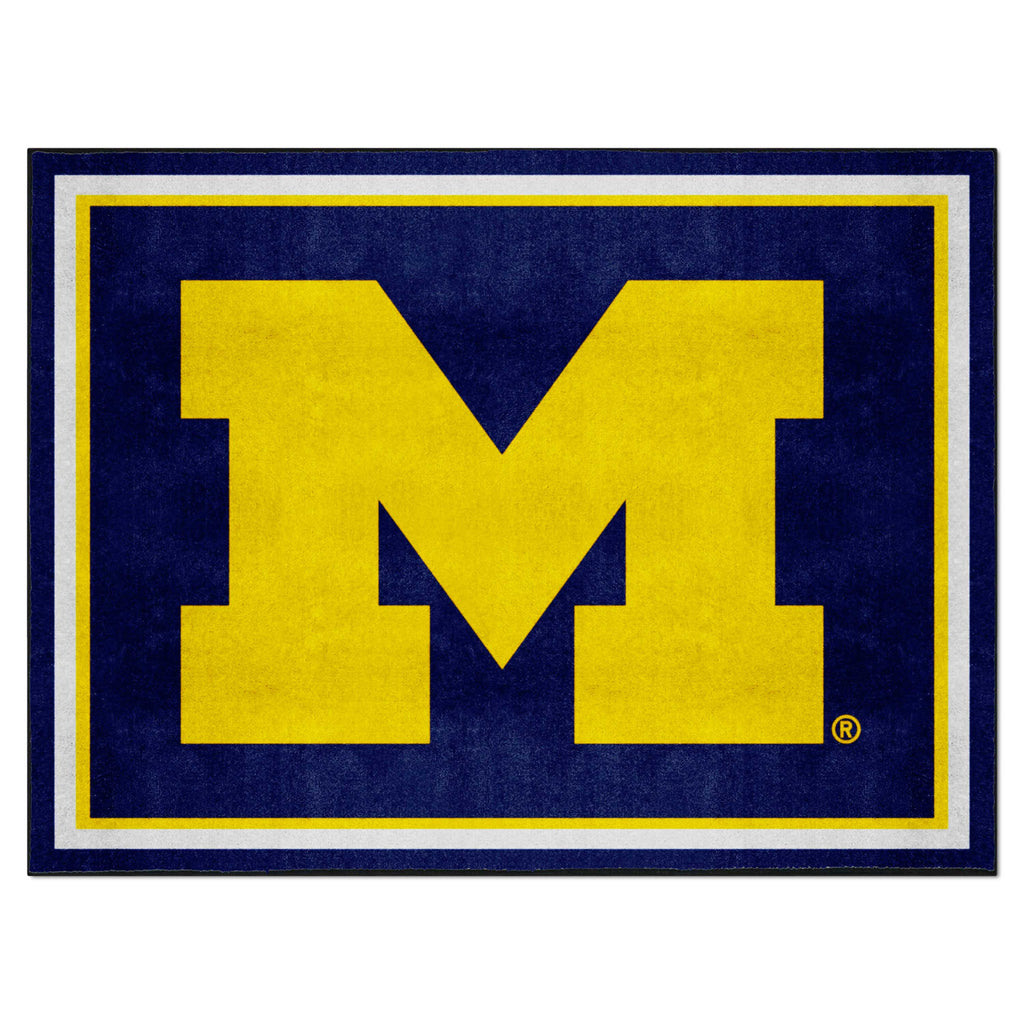 Fanmats - University of Michigan 8x10 Rug 87''x117''
