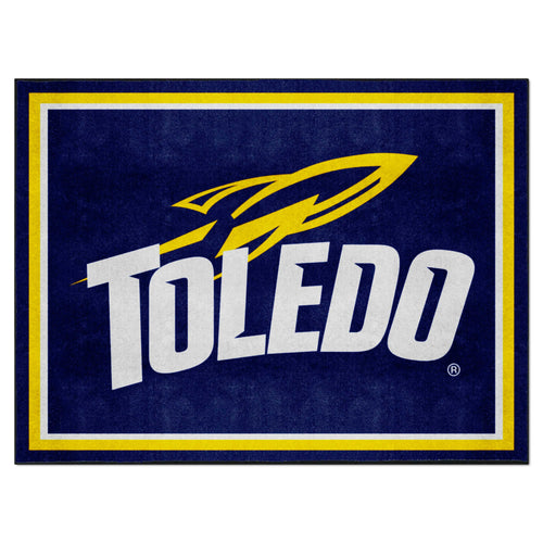 Fanmats - University of Toledo 8x10 Rug 87''x117''