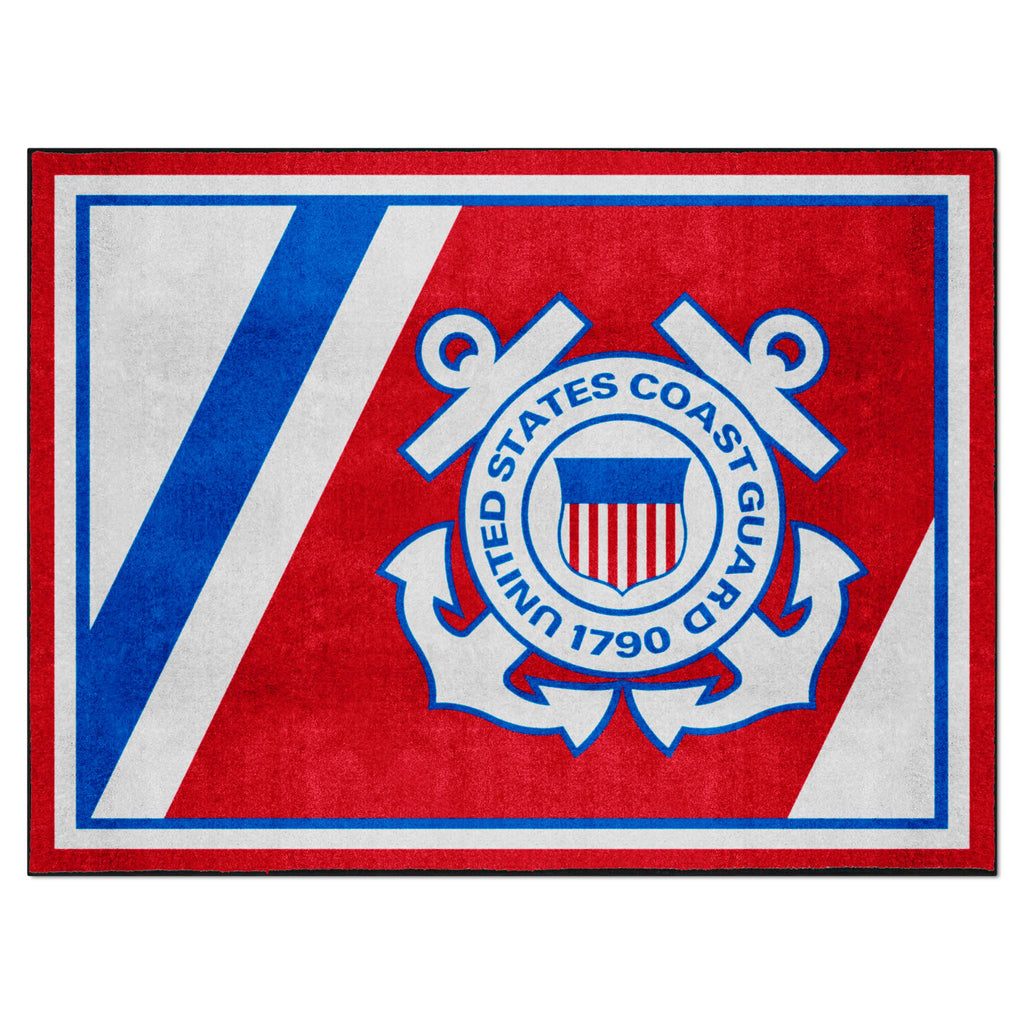 Fanmats - U.S. Coast Guard 8x10 Rug 87''x117''