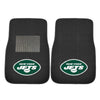 Fanmats - NFL - New York Jets 2-pc Embroidered Car Mat Set 17''x25.5''