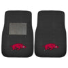 Fanmats - University of Arkansas 2-pc Embroidered Car Mat Set 17''x25.5''