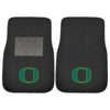 Fanmats - University of Oregon 2-pc Embroidered Car Mat Set 17''x25.5''