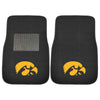 Fanmats - University of Iowa 2-pc Embroidered Car Mat Set 17''x25.5''