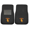 Fanmats - University of Southern California 2-pc Embroidered Car Mat Set 17''x25.5''
