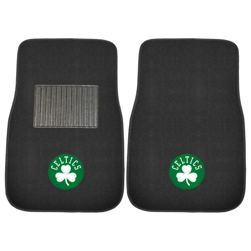 Fanmats - NBA - Boston Celtics 2-pc Embroidered Car Mat Set 17''x25.5''