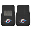 Fanmats - NBA - Oklahoma City Thunder 2-pc Embroidered Car Mat Set 17''x25.5''