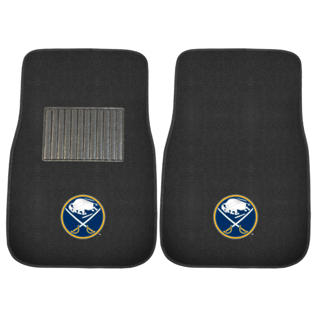 Fanmats - NHL - Buffalo Sabres 2-pc Embroidered Car Mat Set 17''x25.5''