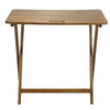 American Trails Arizona Folding Table with Solid American Red Oak