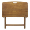 American Trails Arizona Folding Table with Solid American Red Oak