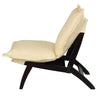Casual Folding Lounger Chair-Espresso - Casual Home