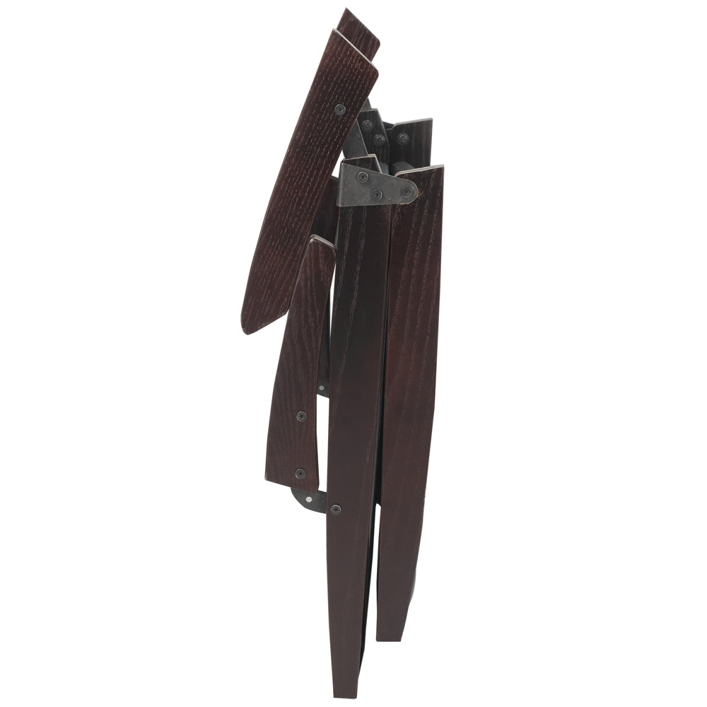 Casual Folding Lounger Chair-Espresso - Casual Home