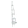 5-Shelf Corner Ladder Bookcase - White - Casual Home