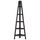 5-Shelf Corner Ladder Bookcase-Espresso - Casual Home