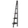 5-Shelf Corner Ladder Bookcase-Espresso - Casual Home
