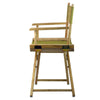 18'' Director's Chair Natural Frame-Olive Canvas - Casual Home