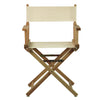 18'' Director's Chair Natural Frame-Natural/Wheat Canvas - Casual Home