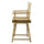 18'' Director's Chair Natural Frame-Natural/Wheat Canvas - Casual Home