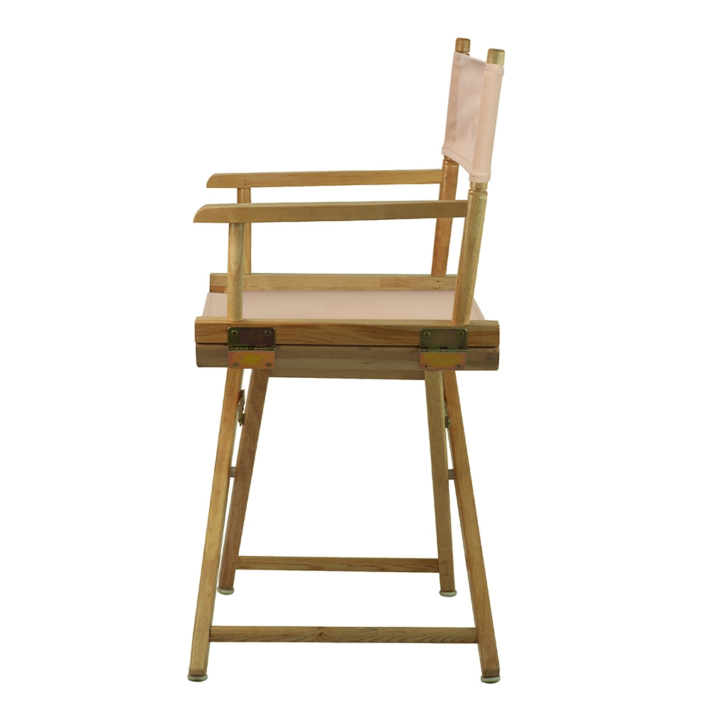 18'' Director's Chair Natural Frame-Tan Canvas - Casual Home