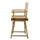 18'' Director's Chair Natural Frame-Tan Canvas - Casual Home