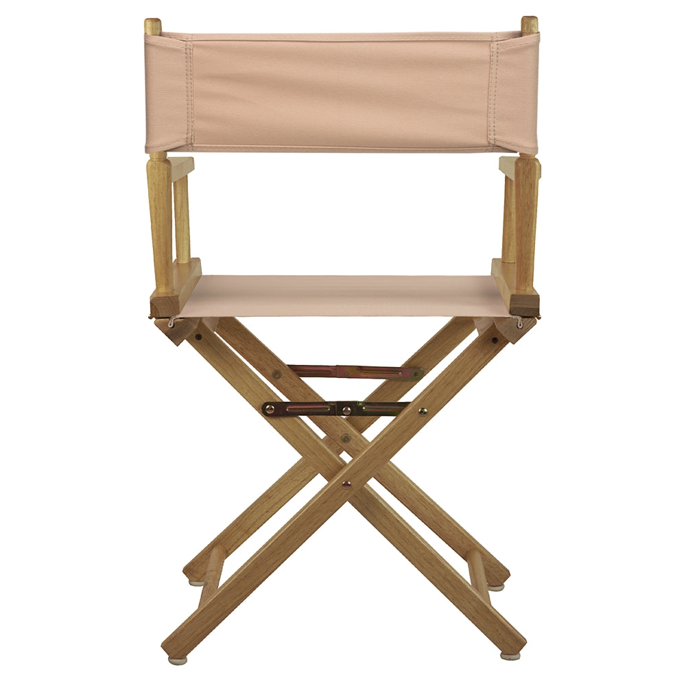 18'' Director's Chair Natural Frame-Tan Canvas - Casual Home