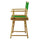 18'' Director's Chair Natural Frame-Green Canvas - Casual Home