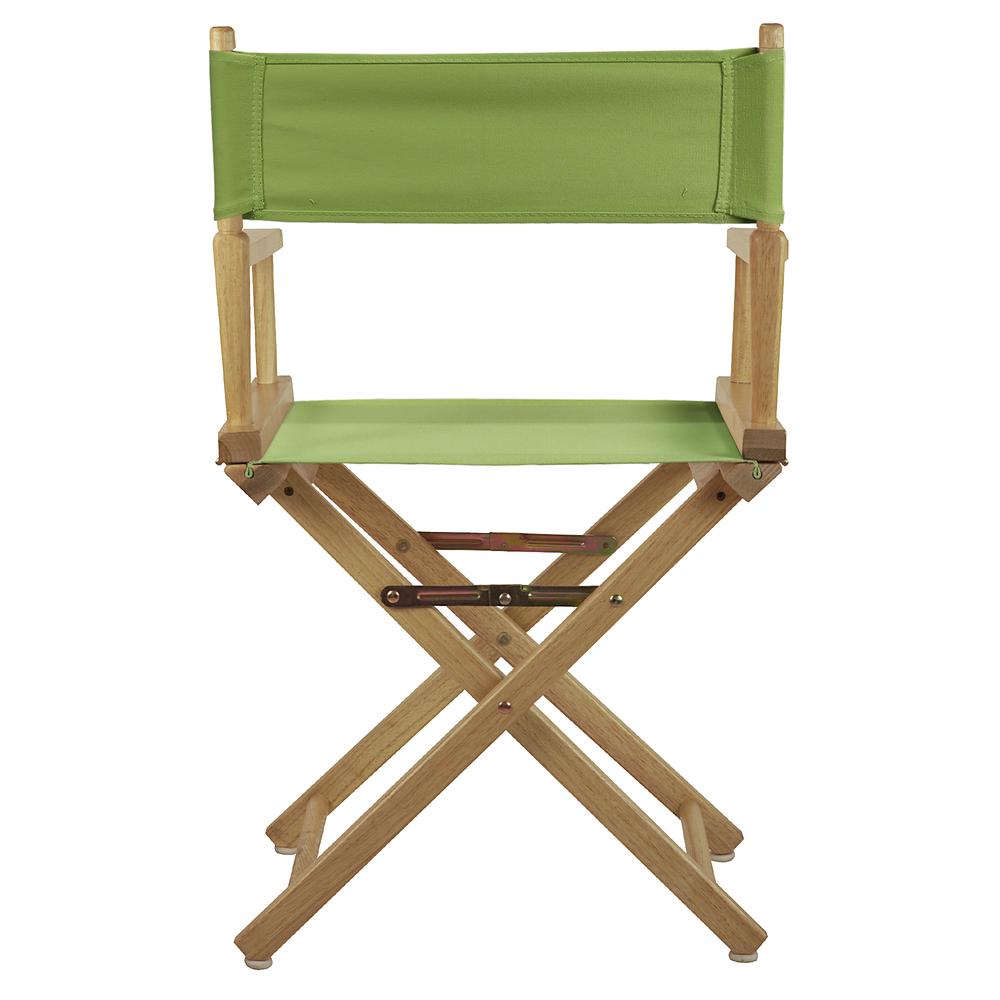 18'' Director's Chair Natural Frame-Lime Green Canvas - Casual Home