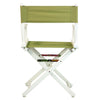 18'' Director's Chair White Frame-Olive Canvas - Casual Home