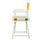 18'' Director's Chair White Frame-Gold Canvas - Casual Home