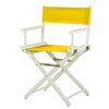 18'' Director's Chair White Frame-Gold Canvas - Casual Home
