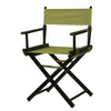 18'' Director's Chair Black Frame-Olive Canvas - Casual Home