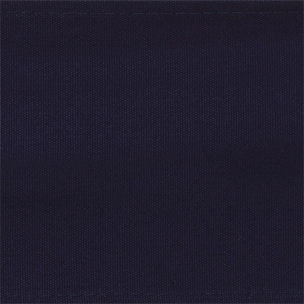 18'' Director's Chair Black Frame-Navy Blue Canvas - Casual Home