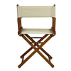 18'' Director's Chair Honey Oak Frame-Natural/Wheat Canvas - Casual Home