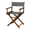 18'' Director's Chair Honey Oak Frame-Gray Canvas - Casual Home