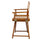 18'' Director's Chair Honey Oak Frame-Tan Canvas - Casual Home