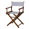 18'' Director's Chair Honey Oak Frame-White Canvas - Casual Home