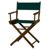 18'' Director's Chair Honey Oak Frame-Hunter Green Canvas - Casual Home