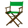 18'' Director's Chair Honey Oak Frame-Green Canvas - Casual Home