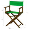18'' Director's Chair Honey Oak Frame-Green Canvas - Casual Home