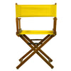 18'' Director's Chair Honey Oak Frame-Gold Canvas - Casual Home