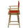 American Trails Extra-Wide Premium 18''  Directors Chair Natural Frame W/Red Color Cover