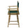 American Trails Extra-Wide Premium 18''  Directors Chair Natural Frame W/Hunter Green Color Cover