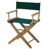 American Trails Extra-Wide Premium 18''  Directors Chair Natural Frame W/Hunter Green Color Cover