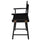 American Trails Extra-Wide Premium 18''  Directors Chair Black Frame W/Black Color Cover
